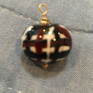 Handcrafted glass bead, one of a kind